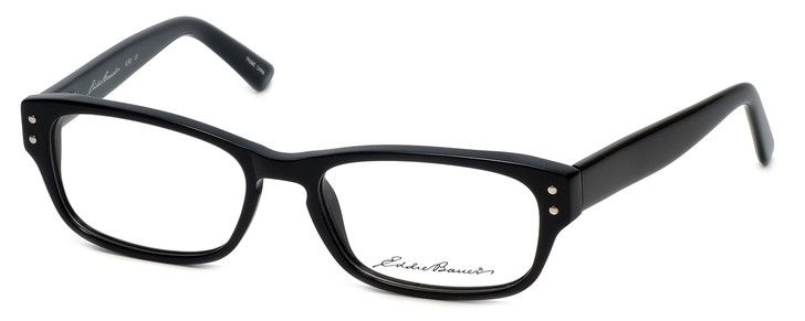 Eddie Bauer EB8282 Designer Eyeglasses in Black :: Custom Left & Right Lens