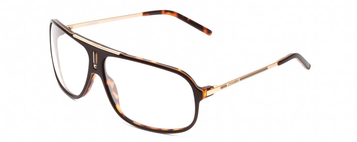 Carrera COOL Unisex Pilot Prescription Glasses Havana Tortoise Gold 65mm Rx-SV
