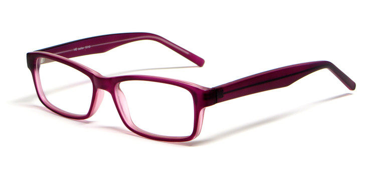 Soho 1015 in Purple Designer Reading Glass Frames :: Custom Left & Right Lens