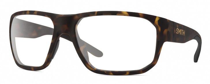 Smith Optics Arvo Designer Reading Glasses Matte Dark Tortoise Havana Brown Gold Rectangle 61mm