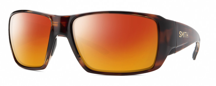 Smith Guides Choice XL Unisex Polarized Sunglasses in Tortoise Havana Gold 63 mm