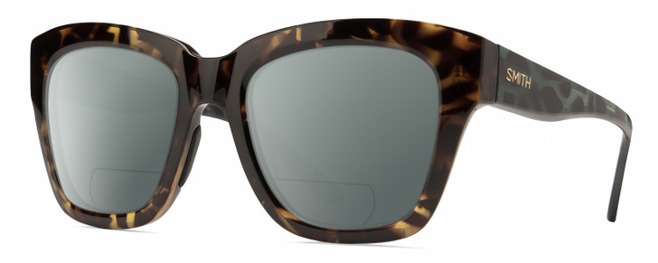 Smith Sway Cateye Polarized BIFOCAL Sunglasses Tortoise Havana Gold & Brown 52mm
