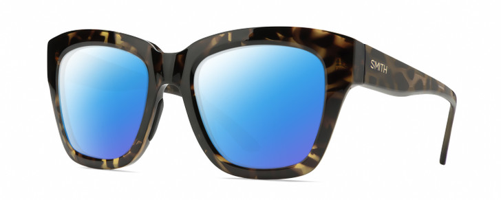 Smith Sway Cateye Polarized Sunglasses Vintage Tortoise Havana Brown & Gold 52mm