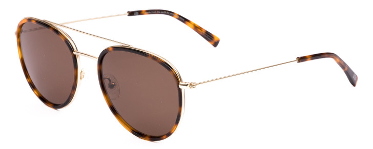 Profile View of SITO SHADES KITSCH Women's Aviator Sunglasses in Tortoise Havana Gold/Brown 55mm