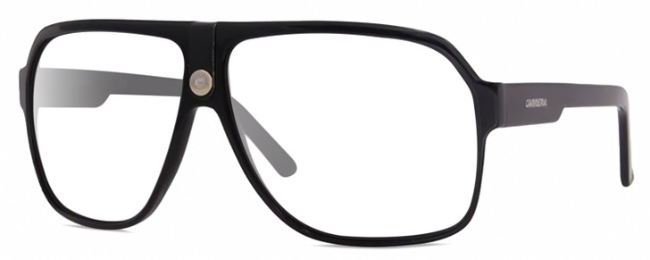 CARRERA 33/S Men Rectangular Designer Reading Glasses Gloss Black 62mm Customize