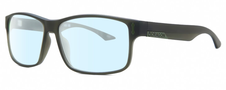 Dragon Alliance DR126 MI COUNT Unisex Blue Light Filter Glasses Olive Green 58mm