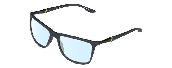 Columbia C553S Unisex Rectangular Blue Light Blocking Glasses in Slate Grey 62mm