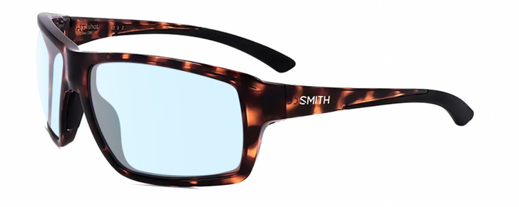 Smith Optics Hookshot Unisex Blue Light Glasses Tortoise Havana Brown Black 62mm