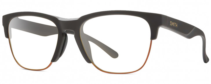 Smith Optics Haywire-FRE Designer Reading Glasses Matte Iron Grey Copper Panthos 55mm