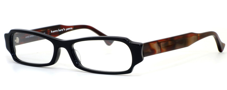 Harry Lary's French Optical Eyewear Twisty in Black Red (A85) :: Custom Left & Right Lens