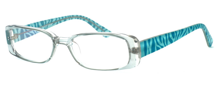 Moda Vision 8004 Designer Eyeglasses in Green :: Custom Left & Right Lens