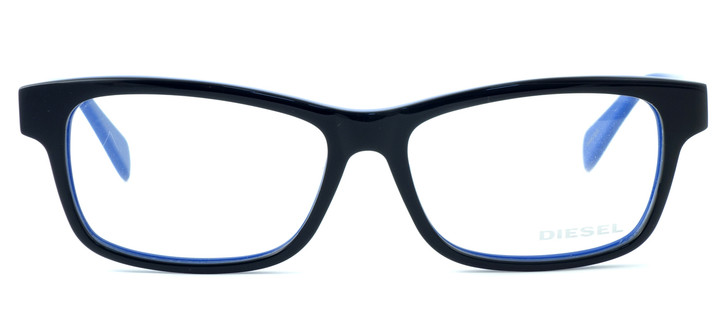 Diesel DL5039 Optical Eyeglass Collection in Black & Blue (005) :: Custom Left & Right Lens