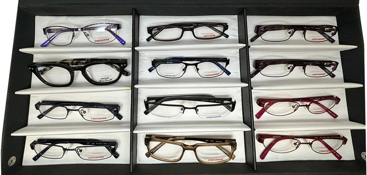 Converse Designer Eyeglasses WHOLESALE 12 PIECE LOT Great Selection Retail $1795