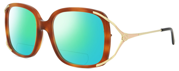 GUCCI GG0648O-003 Women's Polarized BIFOCAL Sunglasses Brown Havana 55 mm 41 Opt