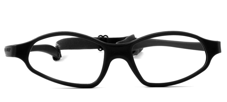 Mira Flex Flexible Eyeglasses Collection Nick in Black :: Custom Left & Right Lens