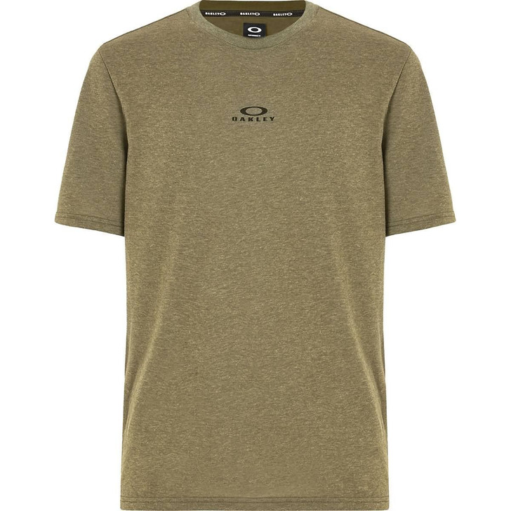 Oakley Men's Bark New Ss, Short Sleeve T Shirt Brush Light Heather Brown XXL 2XL