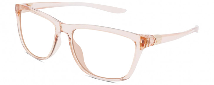 NIKE City-Icon-M-DJ0889-664 Designer Reading Glasses Shiny Washed Coral Pink Orange Panthos 56mm