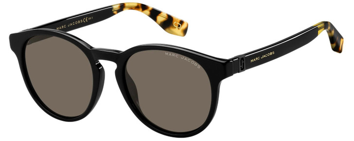 Marc Jacobs Amber Sunglasses MARC BY MARC JACOBS MMJ 076/S NRT Amber Navy Blue Sunglasses  main image 4
