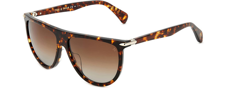 RAG & BONE 57MM Round Sunglasses Brown rag & bone Round Acetate Sunglasses | Shopbop main image 3