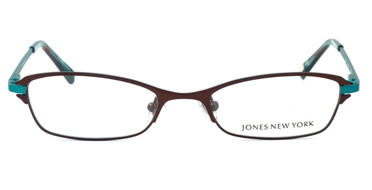 Jones New York Designer Eyeglasses J468 Brown :: Custom Left & Right Lens