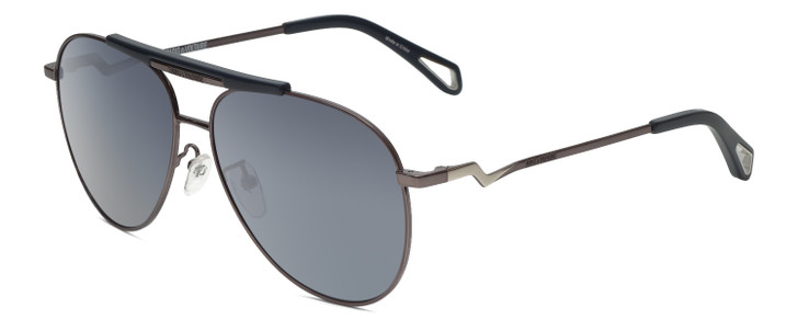 Zadig & Voltaire SZV280-568Y Unisex Pilot Sunglasses Black  display picture 3