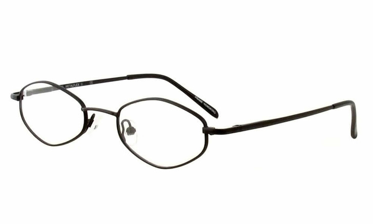 Calabria MetalFlex U Brown Eyeglasses 45mm :: Custom Left & Right Lens