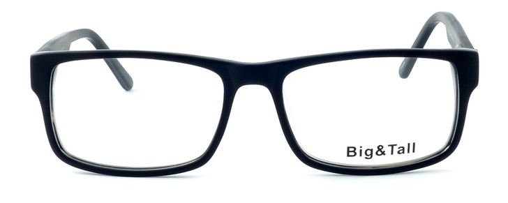 Calabria Optical Designer Eyeglasses "Big And Tall" Style 10 in Black :: Custom Left & Right Lens