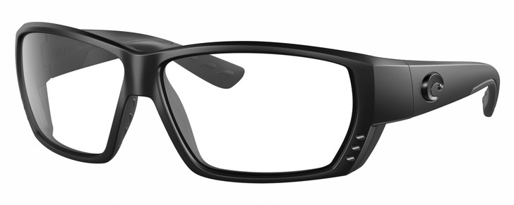 Costa Del Mar Tuna Alley Designer Reading Glasses Matte Black Blackout Rectangular 62mm