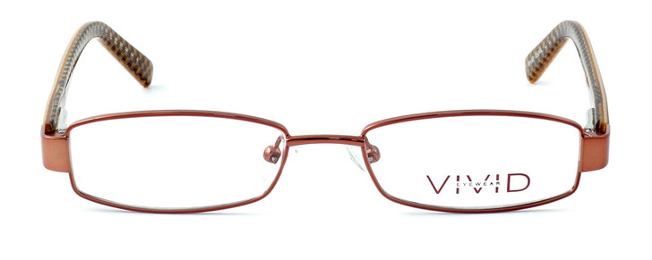 Calabria Viv Kids 117 Designer Eyeglasses in Brown :: Custom Left & Right Lens