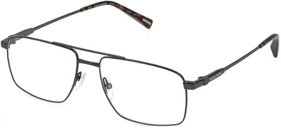 Chopard VCHF56-0568 23KT Gold Plated Men's Glasses Gunmetal 57 mm Rx-Progressive