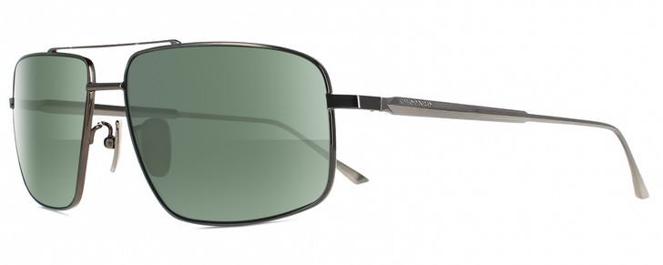 Profile View of Chopard SCHF21M-568P Titanium Men Polarized Sunglasses Black Gunmetal 60mm 4 Opt