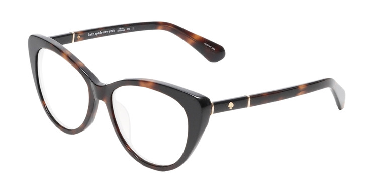 Kate Spade SHERYLYN Cateye Progressive Blue Light Glasses in Black Tortoise 54mm