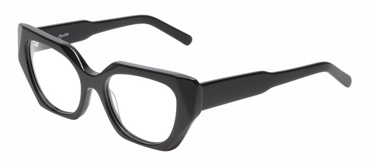 Reptile Cryptodira Women Butterfly Designer Reading Glasses in Gloss Black 55 mm