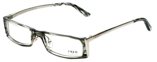 Fred Lunettes Designer Eyeglasses St. Moritz C1-002 in Grey-Marble 52mm ...