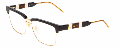 Gucci GG0603 Unisex Cateye Semi-Rimless Designer Reading Glasses