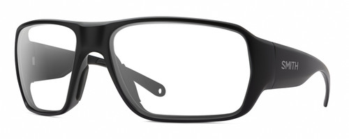 Smith Optics Castaway Unisex Wrap Prescription Glasses in Matte Black ...