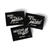 Three Black Stickers (3.5" x 2.25" Vinyl Sticker -- Combo Pack of Three!)