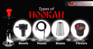 Types of Hookahs: Understanding Bowls, Hoses, Bases, and Flavors