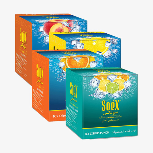 SOEX HERBAL SHISHA 250G 48pcs/case