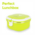 Stainless Steel Insulated Square Lunch Box Set of 2 for Kids & Adult, Portable Picnic Storage Boxes, School Student Food Container