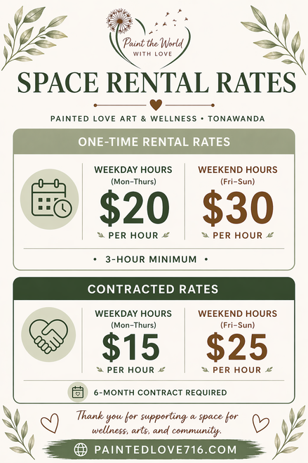 Saturday Rental —  Per Hour 