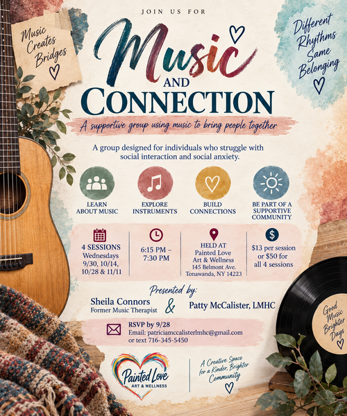Music & Connection 10/28 and 11/11