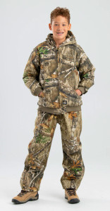 Berne Youth Camo Jacket w/Hood