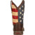 Rebel PATRIOTIC PULL-ON WESTERN FLAG BOOT