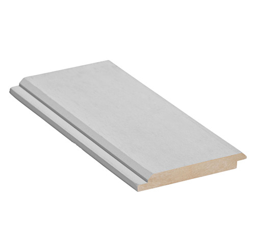 1" x 8" V-Rustic Clear Finger-Jointed KD Redwood Primed