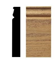 27/32x2-1/2x5-3/4 Oak Plinth