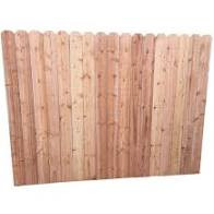 5/8" x 3" - 6' Cedar Grapestake Fence