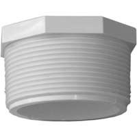 PVC 2" THREADED PLUG MT