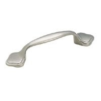 3" Plain Pull Brushed Nickel