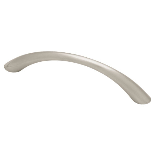 96mm Decorative Arch Pull Brushed Nickel